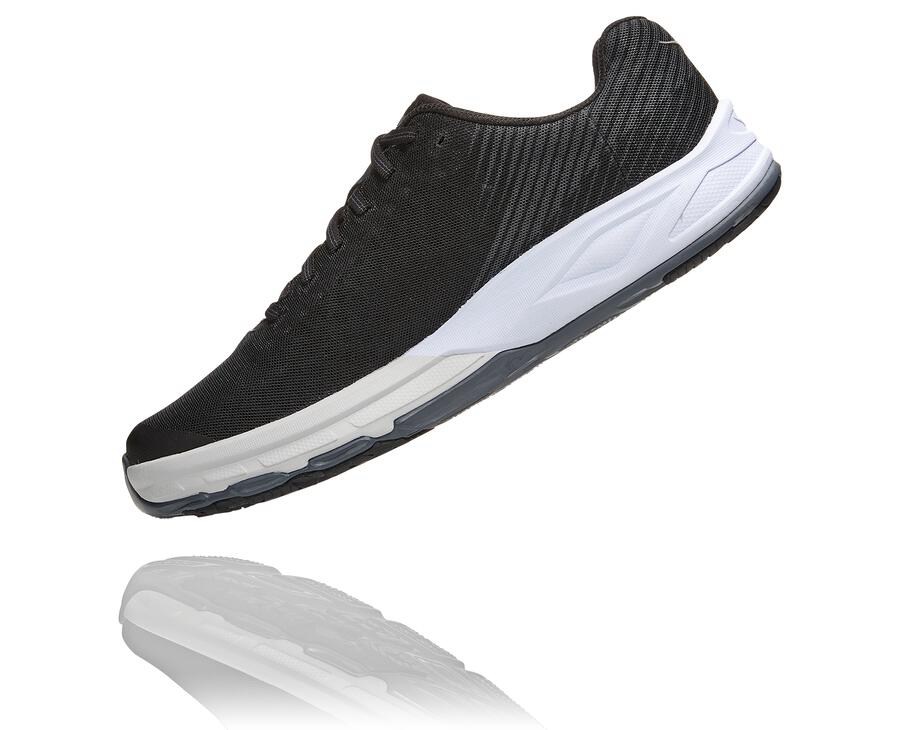 Hoka One One ランニングシューズ レディース 黒/白 - Carbon EVOロケット - GJ8416279